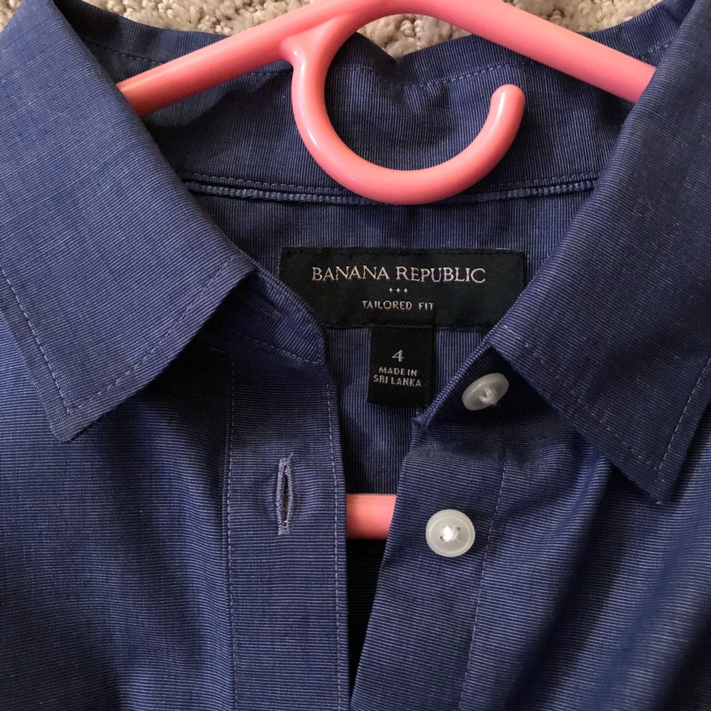 Blue Button Down